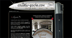 Desktop Screenshot of couteaux-poche.com